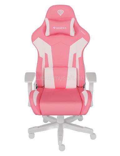 GENESIS NITRO 710 Gamer szék (rózsaszín-fehér)