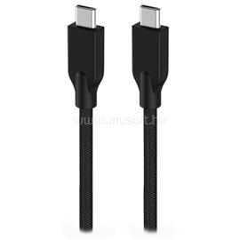 GENIUS ACC-C2CC-3A 1,5m USB-C adat- és töltőkábel (fekete) GENIUS_32590006401 small