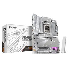 GIGABYTE alaplap X870 AORUS ELITE WIFI7 ICE (AM5, ATX) X870_AORUS_ELITE_WF7_ICE small