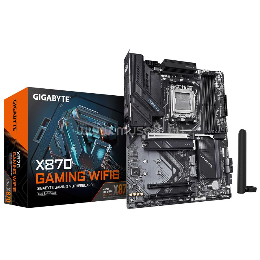 GIGABYTE alaplap X870 GAMING WIFI6 (AM5, ATX)