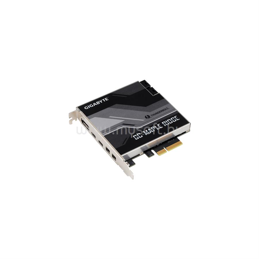 GIGABYTE Bővítőkártya PCI-Ex-4x 2xThunderbolt, 2xMini-Displayport, Displayport