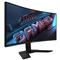 GIGABYTE GS34WQC ívelt Monitor GS34WQC-EK small