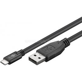 GOOBAY USB 2.0 kábel (USB-CT - USB A), fekete 3m GOOBAY_55469 small