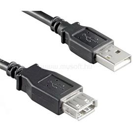 GOOBAY USB-A 2.0 -> USB-A 2.0 M/F adatkábel hosszabbító 0.3m fekete GOOBAY_68622 small