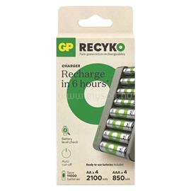 GP BATTERIES GP B50829  Eco E821 + 4×AA 2100 + 4×AAA 850 akkumulátor töltő B50829 small