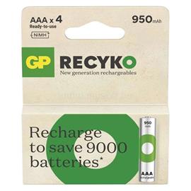 GP BATTERIES GP ReCyko NiMH Akkumulátor HR03 (AAA) 950mAh 4db B25114 small