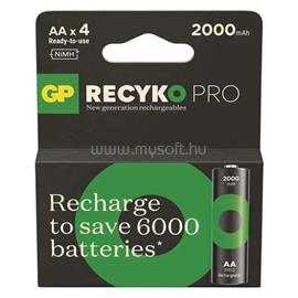 GP BATTERIES GP ReCyko Pro NiMH Akkumulátor HR6 (AA) 4db B26204 small