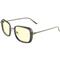 GUNNAR Fallout Vault 33 szemüveg,  Gunmetal/ Olive-Amber FAL-05501 small