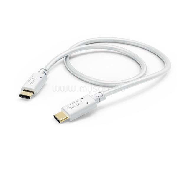 HAMA 201592 FIC E3 USB 2.0 Type-C/Type-C adatkábel 1,5 m (fehér)