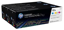 HP 131A Eredeti cián/bíbor/sárga LaserJet multipakk tonerkazetták (3x1800 oldal) U0SL1AM small