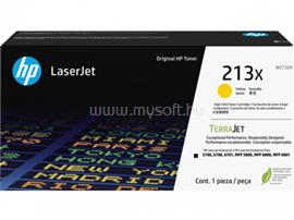 HP 213X Eredeti sárga LaserJet tonerkazetta (6000 oldal) W2132X small