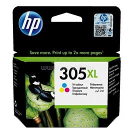 HP 305XL Eredeti háromszínű nagy kapacitású tintapatron (200 oldal) 3YM63AE#ABE small