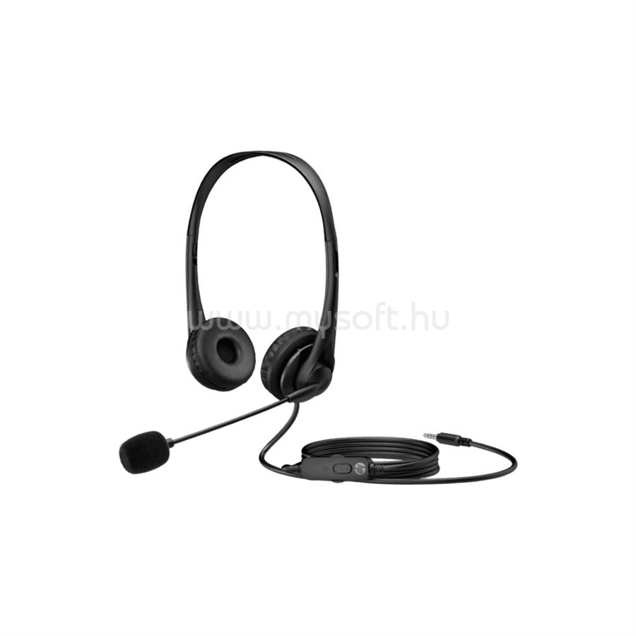 HP G2 sztereó vezetékes headset (fekete)