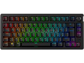 HP HYPERX mechanikus gamer Alloy Rise 75 piros switch vezeték nélküli  billentyűzet angol lokalizáció (fekete) 91Y91AA small