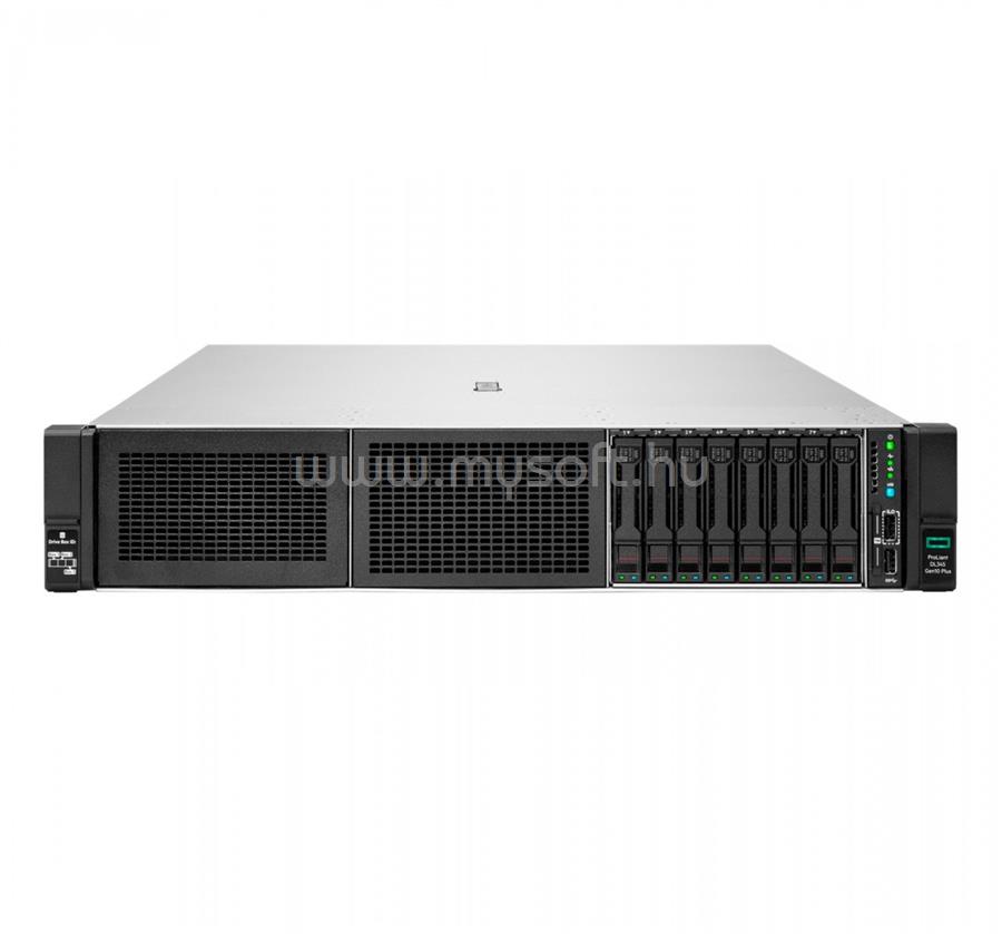 HP ProLiant DL345 G10+ 2U Rack P408i-a RAID (0,1,5,6,10,50,60,1ADM,10ADM) 1x Epyc 7232P 1x 500W iLO5 8x 3,5