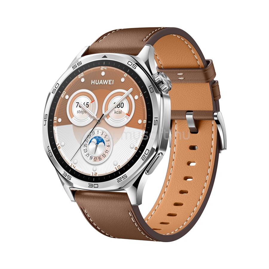 HUAWEI Watch GT 5 46mm okosóra (barna)