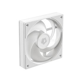 ID-COOLING AS-120-W 12cm ház hűtőventilátor (27,2dB, max. 98,54 m3/h, 4pin, PWM, 12cm, fehér) AS-120-W small