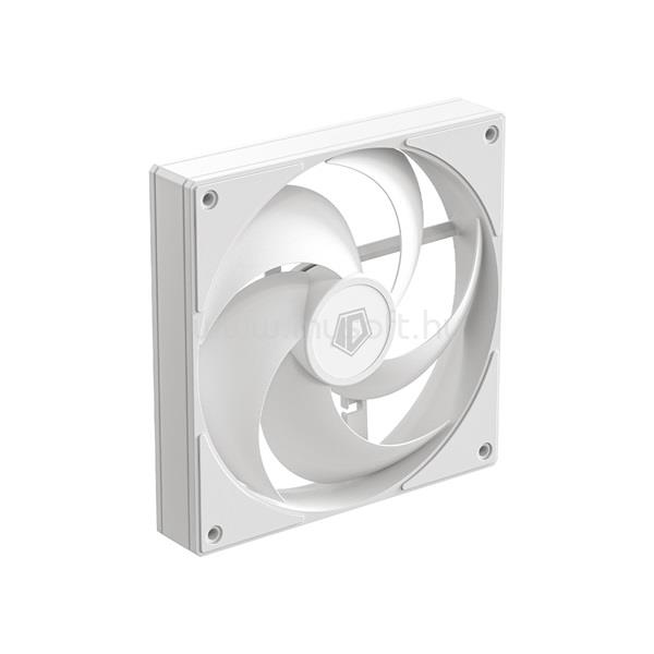 ID-COOLING AS-140-W 14cm ház hűtőventilátor (24,9dB, max. 122,66 m3/h, 4pin, PWM, 14cm, fehér)