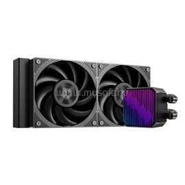 ID-COOLING DX240 MAX CPU vízhűtés (35.2dB; max. 144,41 m3/h; 2x12cm, fekete) DX240_MAX small