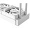 ID-COOLING DX240 MAX WHITE CPU vízhűtés (35.2dB; max. 144,41 m3/h; 2x12cm, fehér) DX240_MAX_WHITE small