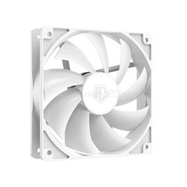 ID-COOLING XF-120-W 12cm ház hűtőventilátor (35,2dB, max.129,39 m3/h, 4pin, PWM, 12cm, fehér) XF-120-W small