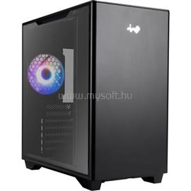 INWIN A5 fekete (táp nélküli) ablakos E-ATX ház IW-CS-A5BLK-1AM120S small