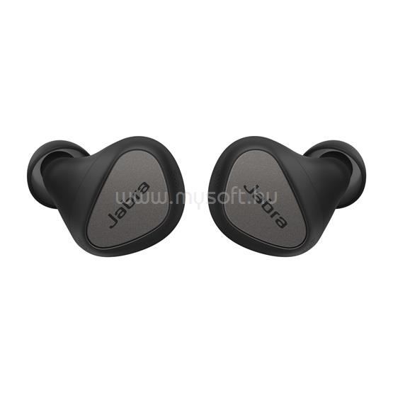 JABRA Elite 5 True Wireless Earbuds vezeték nélküli fülhallgató (Titanium fekete)