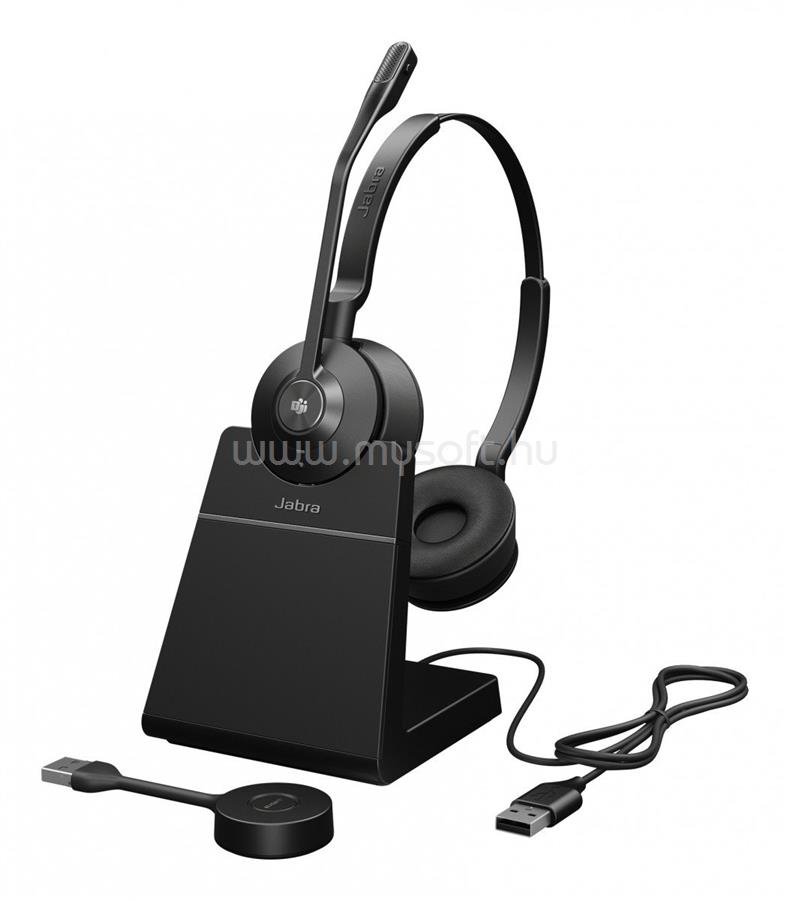 JABRA Engage 55 SE MS vezeték nélküli mono headset dokkolóval