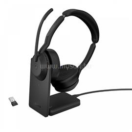 JABRA Evolve2 55 - Link390a MS Stereo headset with Charging Stand 25599-999-989 small