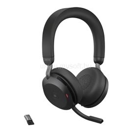 JABRA Evolve2 75, Link380c MS Stereo vezeték nélküli headset (fekete) 27599-999-899 small