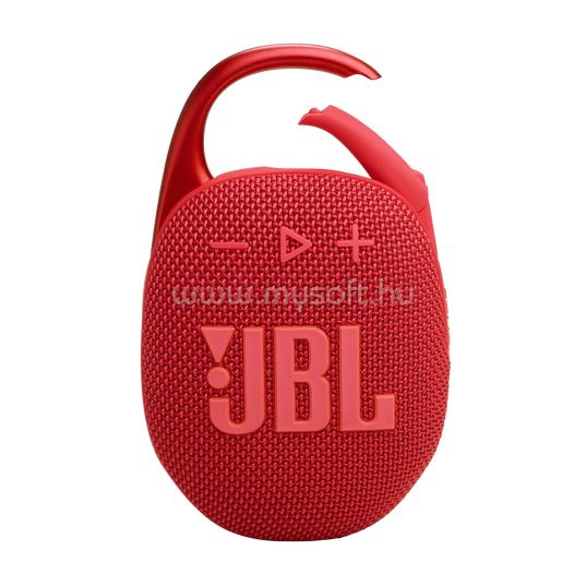 JBL Clip 5 RED hordozható Bluetooth hangszóró (piros)