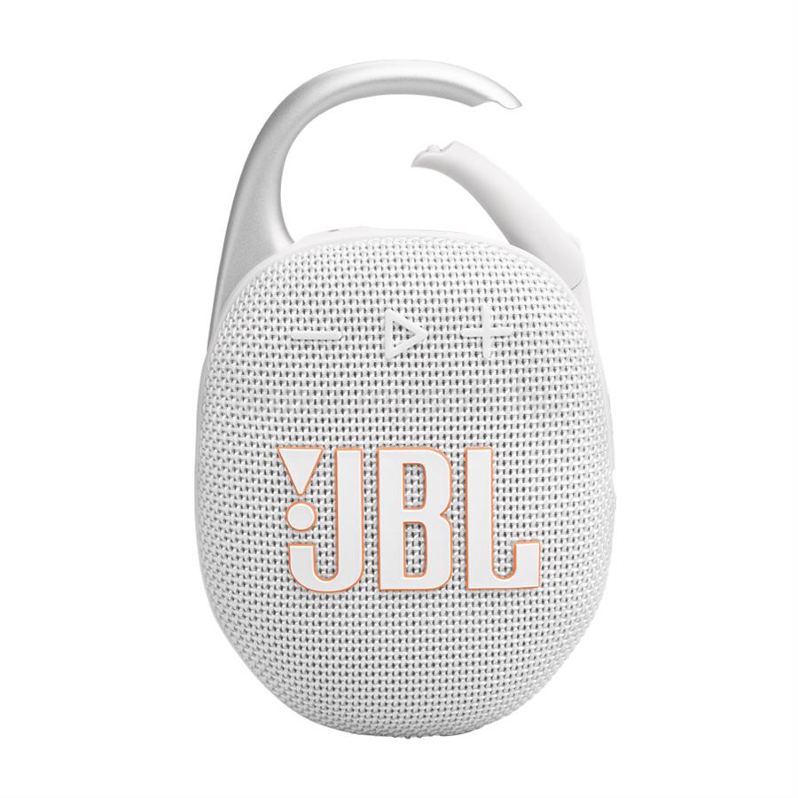 JBL Clip 5 WHT hordozható Bluetooth hangszóró (fehér)