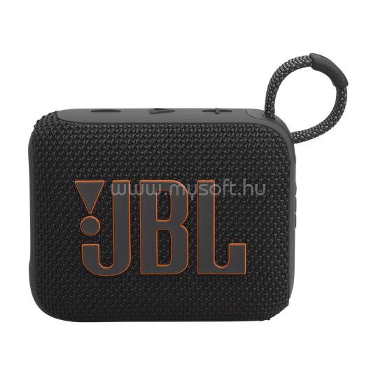 JBL Go 4 BLK hordozható Bluetooth hangszóró (fekete)