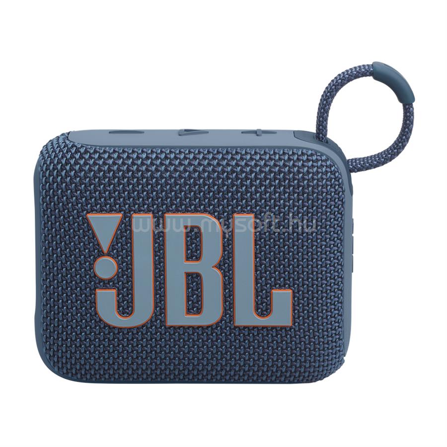 JBL Go 4 BLU hordozható Bluetooth hangszóró (kék)