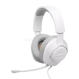 JBL Quantum 100 M2 vezetékes gamer headset (fehér) JBLQTUM100M2WHT small