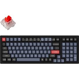 KEYCHRON K4 Pro RGB  Hot-swap Gateron G Pro Red mechanikus gamer Bluetooth / USB billentyűzet angol lokalizáció K4P-H1-UK small