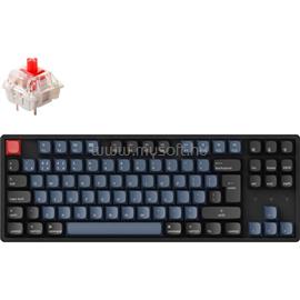 KEYCHRON K8 Pro  Gateron G Pro Red mechanikus vezeték nélküli billentyűzet (magyar, fekete) K8P-J1-HU small