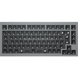 KEYCHRON Q1 Swappable RGB Backlight ISO barebone gamer vezetékes billentyűzet (szürke) Q1-E2 small