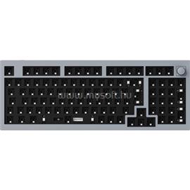 KEYCHRON Q5 Swappable RGB Backlight Knob ISO barebone gamer vezetékes billentyűzet (szürke) Q5-F2 small