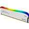 KINGSTON DIMM memória 16GB DDR4 3200MHz CL16 FURY Beast White RGB SE KF432C16BWA/16 small