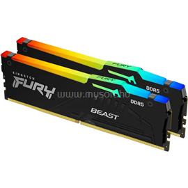 KINGSTON DIMM memória 2X16GB DDR5 6000MHz CL30 FURY Beast RGB EXPO KF560C30BBEAK2-32 small