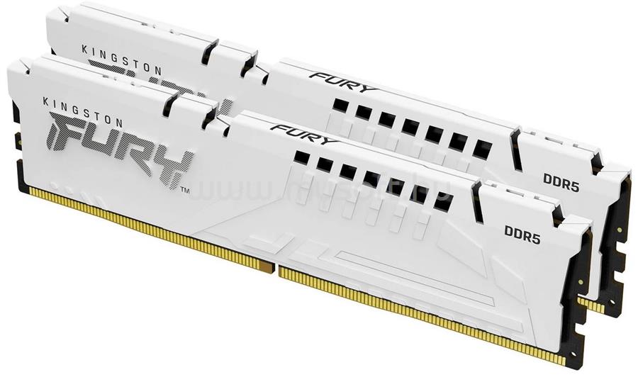 KINGSTON DIMM memória 2X16GB DDR5 6000MHz CL30 FURY Beast White EXPO