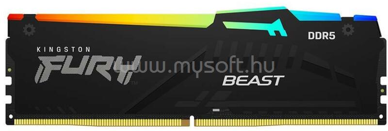 KINGSTON DIMM memória 32GB DDR5 5600MHz CL36 FURY Beast RGB