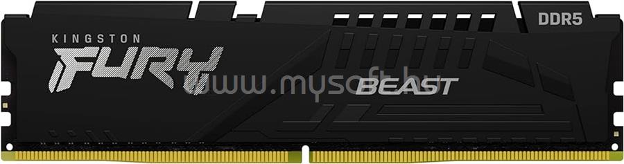 KINGSTON DIMM memória 32GB DDR5 6000MHz CL30 FURY Beast Black XMP