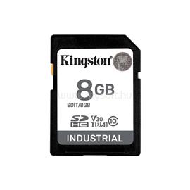 KINGSTON INDUSTRIAL SDHC 8GB Class10 -UHS-I U3 V30 A1 memóriakártya SDIT/8GB small