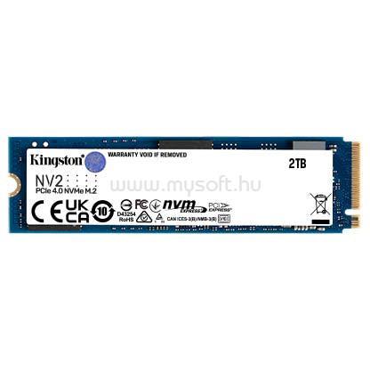 KINGSTON SSD 2TB M.2 2280 NVMe PCIe 4.0 NV2 [HASZNÁLT]