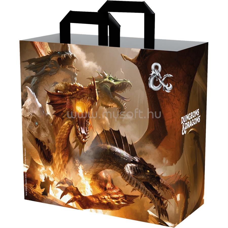 KONIX DUNGEONS & DRAGONS "Flying Dragon" bevásárló táska (mintás)