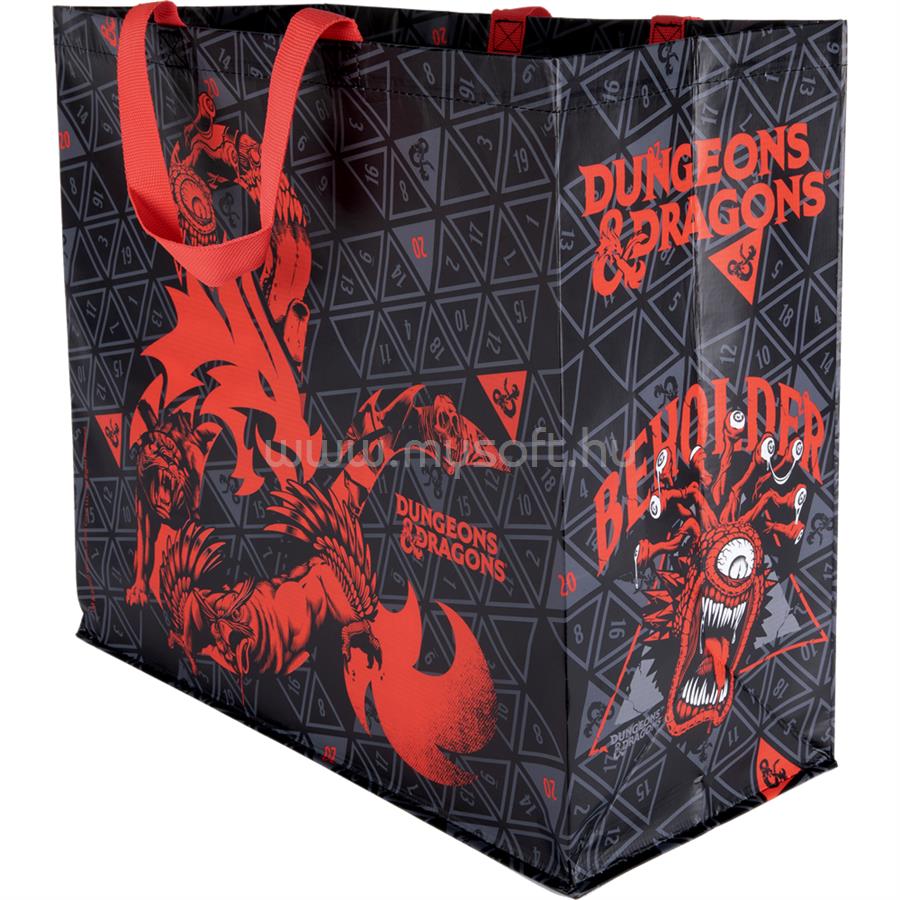 KONIX DUNGEONS & DRAGONS "Monsters" bevásárló táska (mintás)