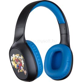 KONIX ONE PIECE 2.0 vezeték nélküli Bluetooth Gaming mikrofonos fejhallgató (fekete-kék) KX-OP-BT-HS small