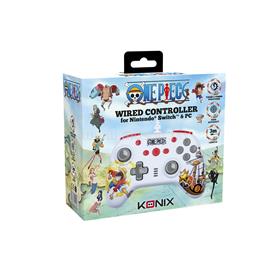 KONIX ONE PIECE Nintendo Switch/PC Kompatibilis Vezetékes kontroller (fehér) KX-OP-PAD-WHI small